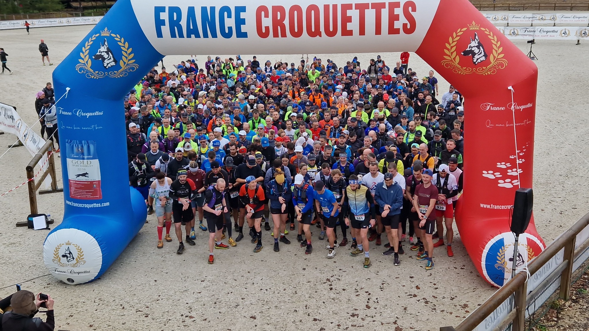 Départ du trail – Grand Parquet