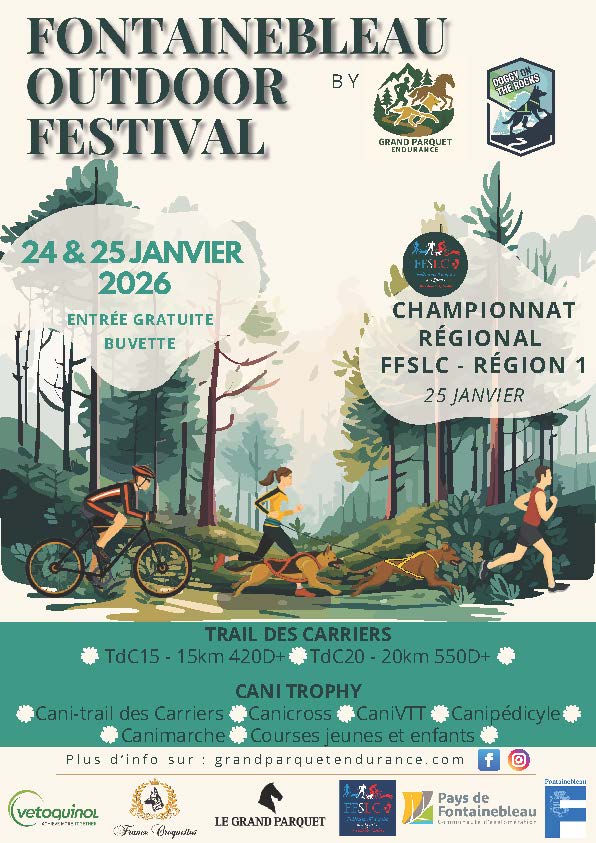 Affiche Fontainebleau Outdoor Festival 2026